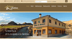 Desktop Screenshot of caminodelasbardenas.com